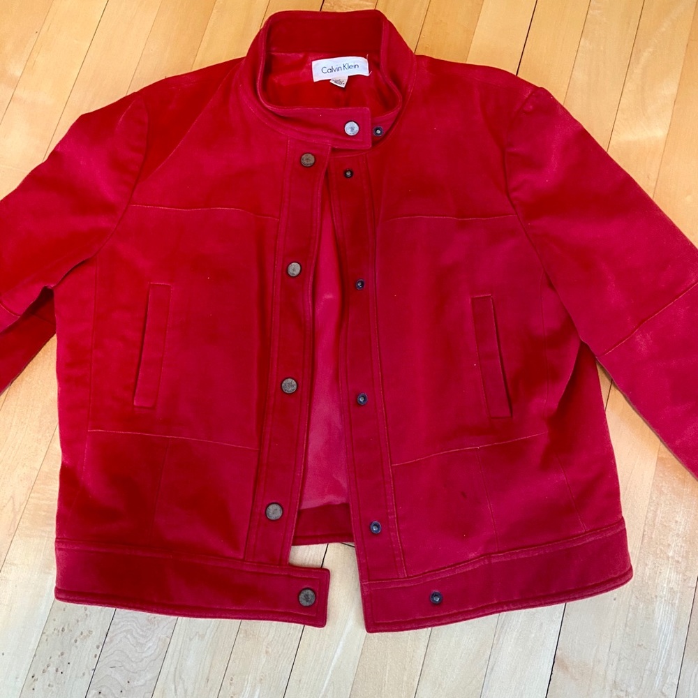 Calvin Klein Red Jacket